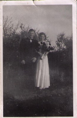 Edith og Krestens Bryllup 1943